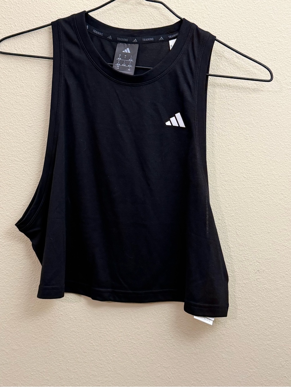 adidas Black Women's Sleeveless Training Tank